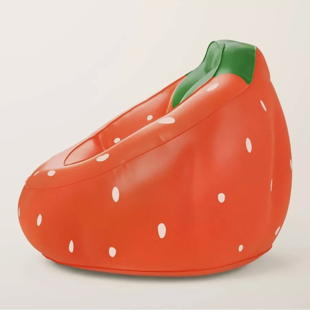 Kate Spade x Target Strawberry Inflatable Chair - Picture 3 of 5